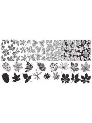 Stempinga plāksne "Rudens" 12cm x 6cm