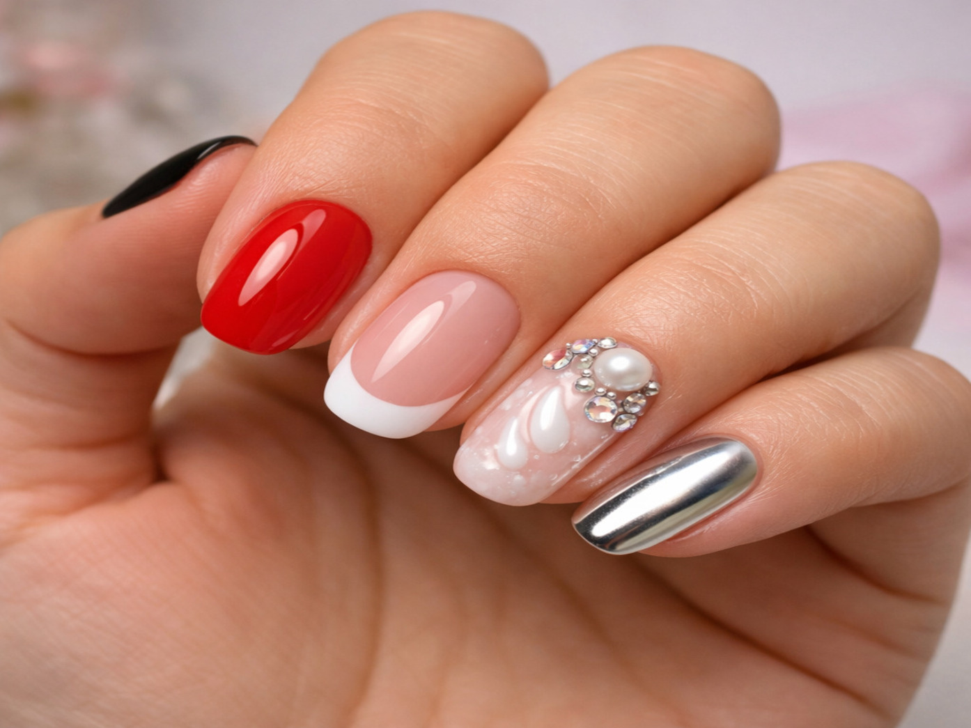 Manikīra uzklāšanas veidi 