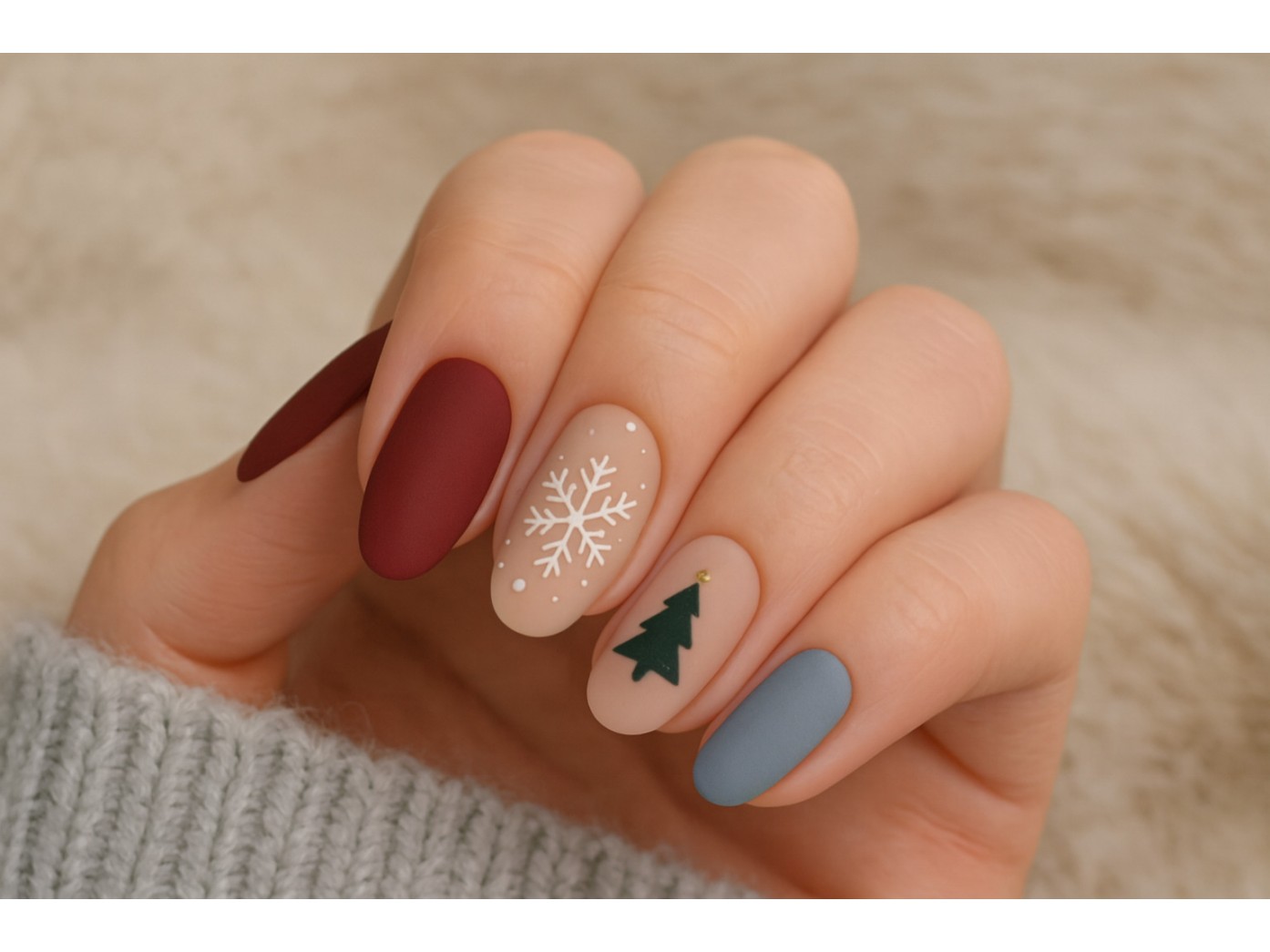 Ziema jau tuvāk, un ir īstais laiks domāt par ziemas manikīru!