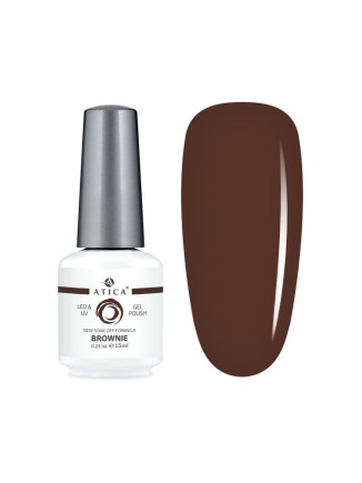 Gēllaka Atica GP183 Brownie Silti brūna 15 ml Gēllaka Atica GP183 Brownie Silti brūna 15 ml