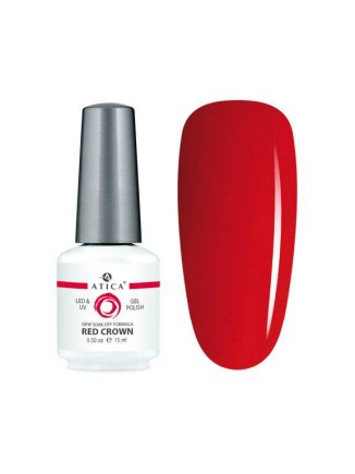 Gēllaka Atica GP010 Red Crown Spilgti sarkana 15ml Gēllaka Atica GP010 Red Crown Spilgti sarkana 15ml