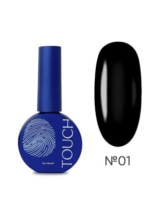 Gēllaka TOUCH №01 Melna 9ml Gēllaka TOUCH №01 Melna 9ml